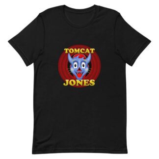 Tomcat Jones "Cartoon Logo" Short-Sleeve Unisex T-Shirt