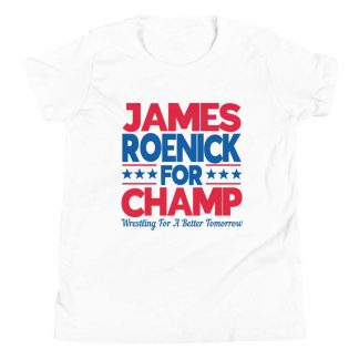 James Roenick “James Roenick For Champ” Youth Short Sleeve T-Shirt