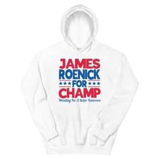 James Roenick "James Roenick for Champ" Unisex Hoodie - White, S