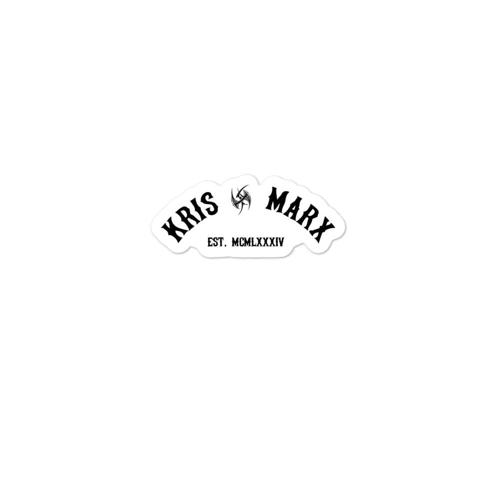 Kris Marx "Claw - Name" Bubble-free stickers
