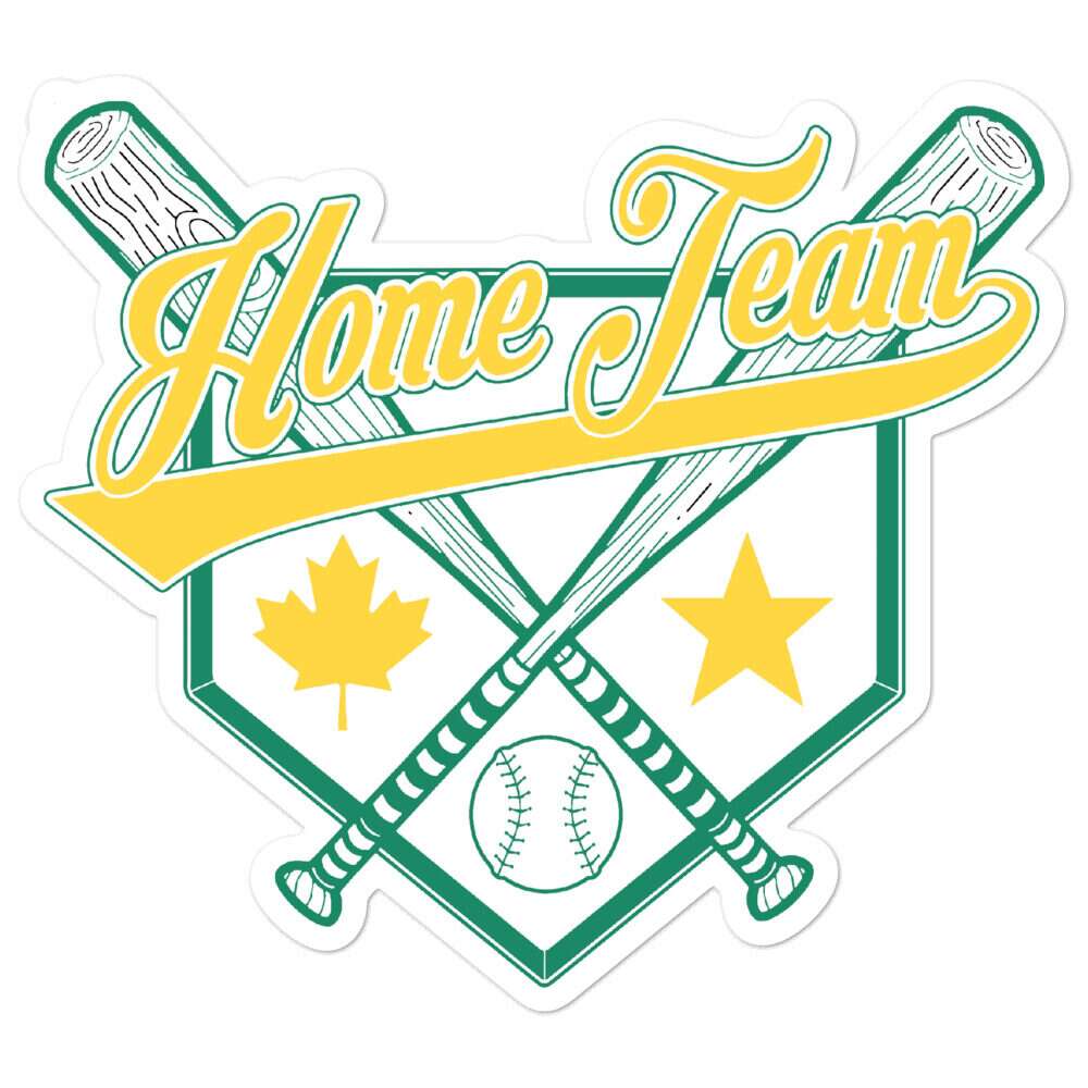 The Great Bambina "Home Team Oakland Edition" Bubble-free stickers