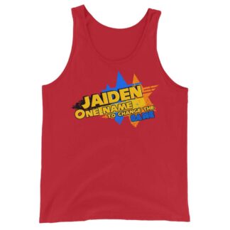 JAIDEN "One Name To Change The Game" Unisex Tank Top