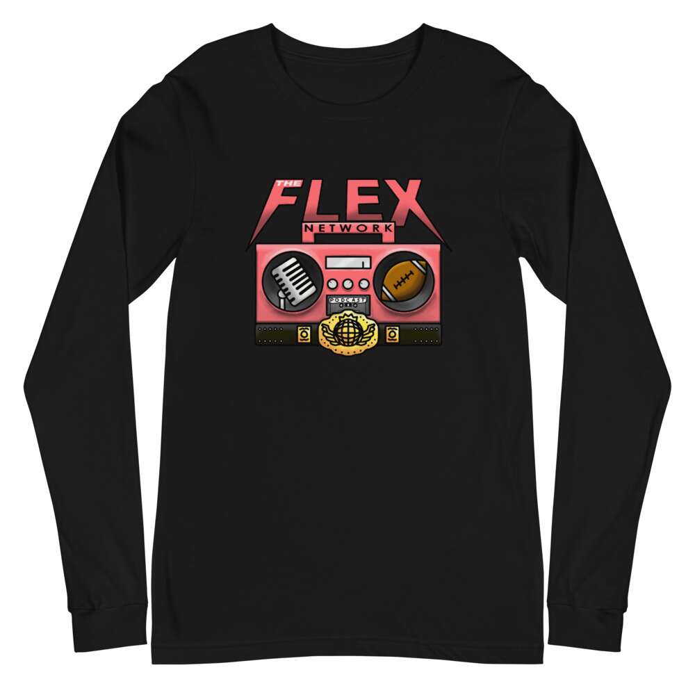 The Flex Network "The Flex Network Emblem" Unisex Long Sleeve Shirt