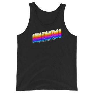 #RealTalk Rashad Tyson "#RealTalkVlog Logo" Unisex Tank Top