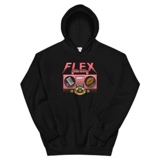 The Flex Network "The Flex Network Emblem" Unisex Hoodie