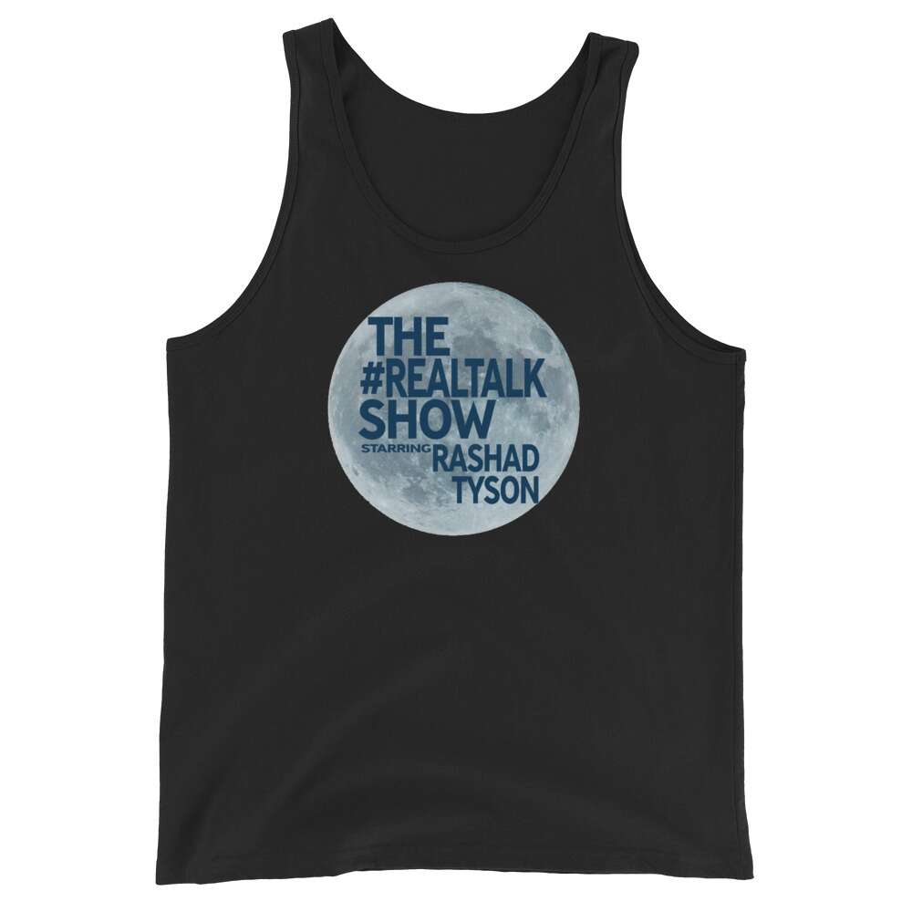 #RealTalk Rashad Tyson "#RealTalkShow" Unisex Tank Top