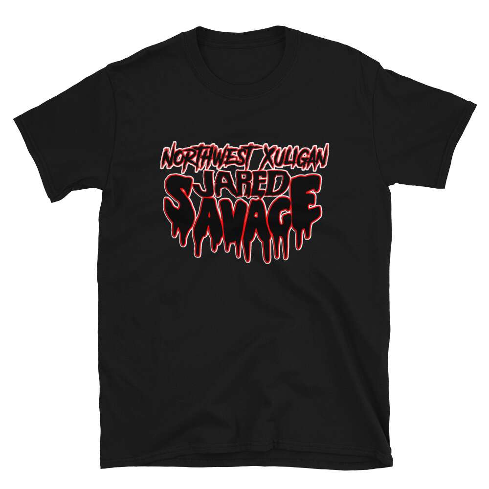 Jared Savage "Text Logo" Short-Sleeve Unisex T-Shirt