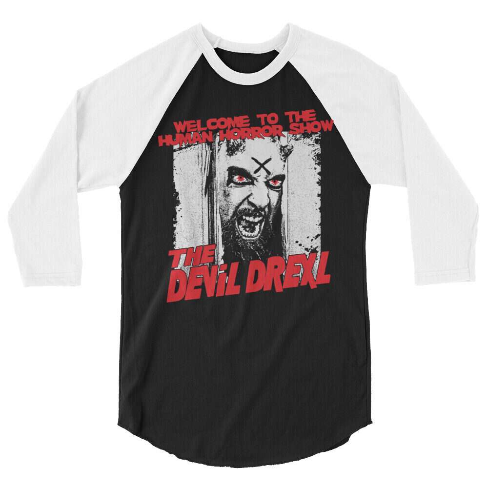 Drexl "Room 237" 3/4 sleeve raglan shirt