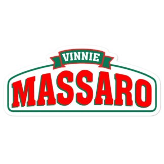 Vinnie Massaro "Papa Vinnie" Bubble-free stickers