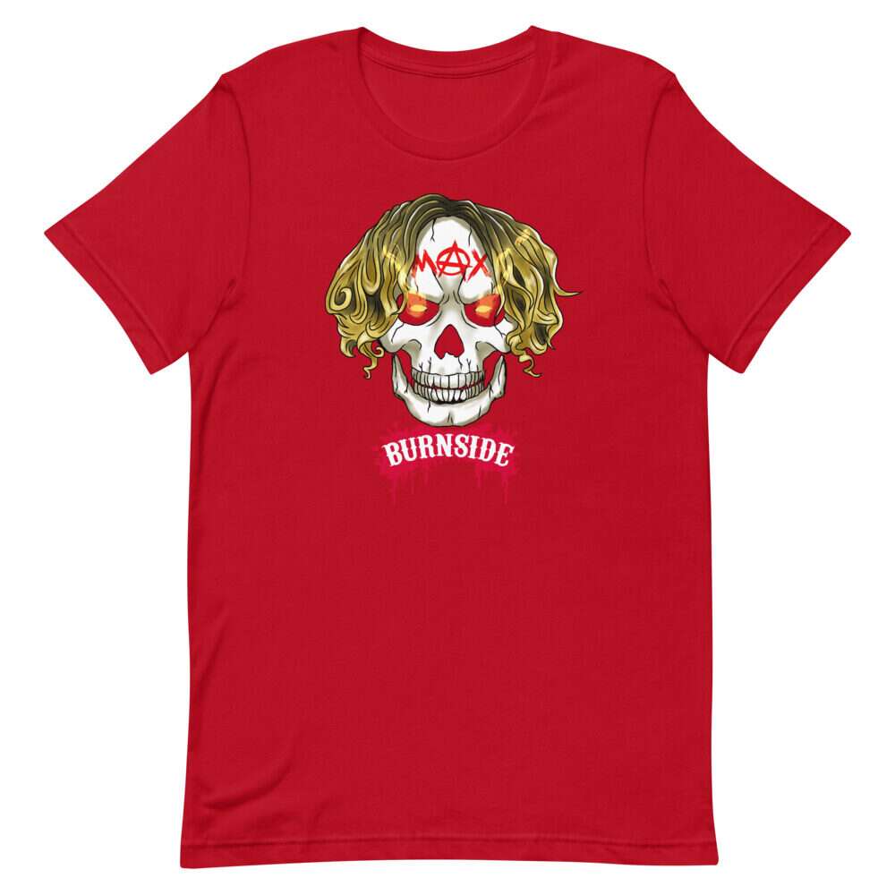 Max Burnside "Skull Logo" Short-Sleeve Unisex T-Shirt