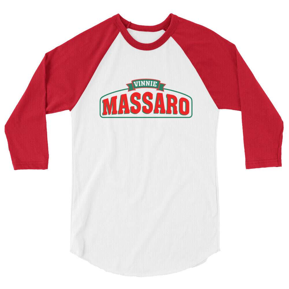 Vinnie Massaro "Papa Vinnie" 3/4 sleeve raglan shirt