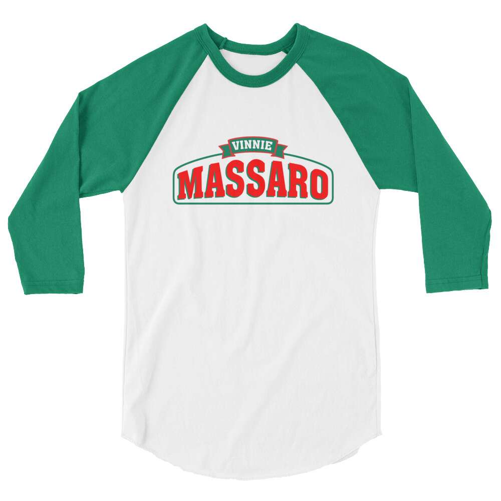 Vinnie Massaro "Papa Vinnie" 3/4 sleeve raglan shirt