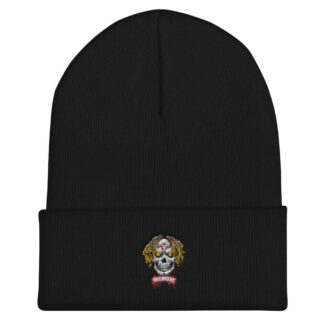 Max Burnside "Skull Logo" Cuffed Beanie