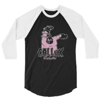 BIG CALLUX "BUU CALLUX - @NinjerDesigns" 3/4 sleeve raglan shirt