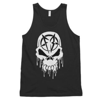 Funny Bone "Melting Skull" Unisex Tank Top