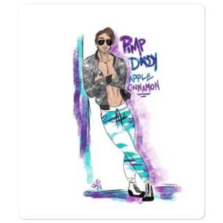 PIMP.DADDY.APPLE.CINNAMON "Solo" Bubble-free stickers
