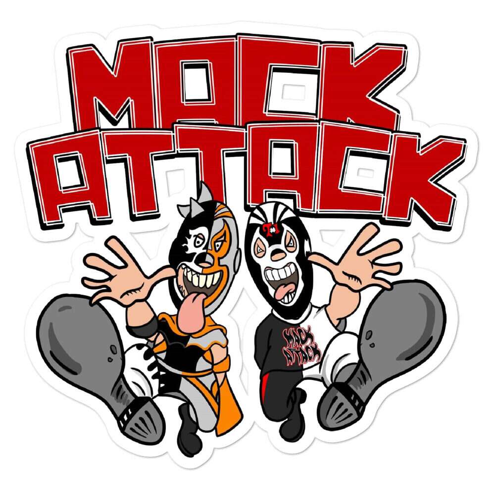 Mack Attack "Lucha Pokus" Bubble-free stickers