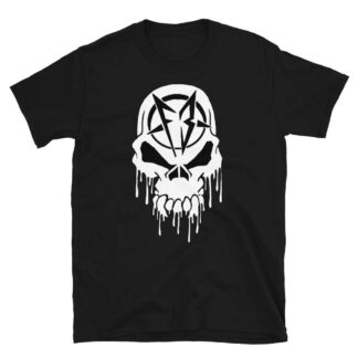 Funny Bone "Melting Skull" Short-Sleeve Unisex T-Shirt