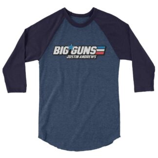 Justin Andrews "G.I. Justin" 3/4 sleeve raglan shirt