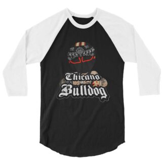 Lypto "Chicano Bulldog" 3/4 sleeve raglan shirt