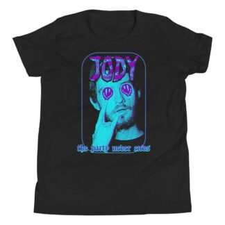 Jody Himself "The Party Never Ends" Youth Short Sleeve T-Shirt