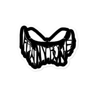 Funny Bone "smile" Bubble-free stickers