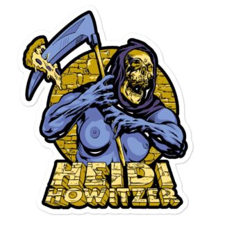 Heidi Howitzer "Titty City - Eternia Edition" Bubble-free stickers