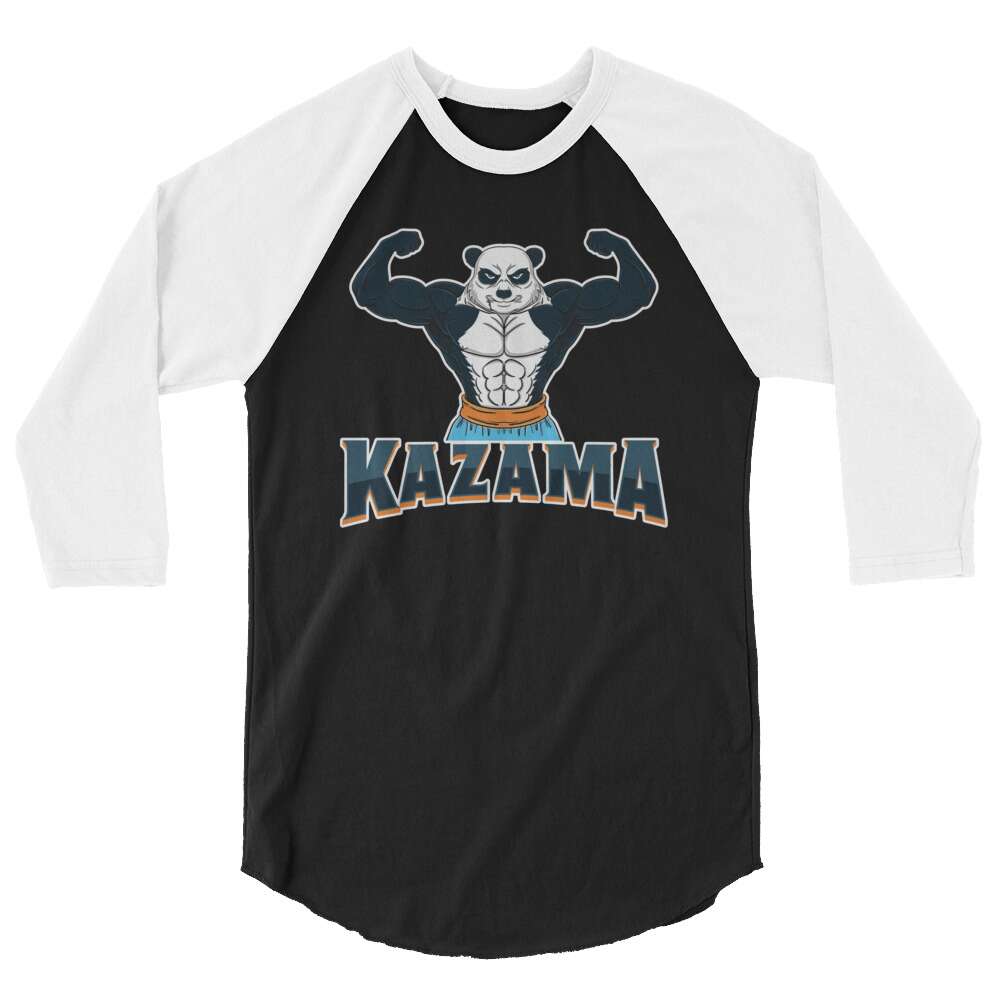 Chris Kazama "Adorable Violence" 3/4 sleeve raglan shirt