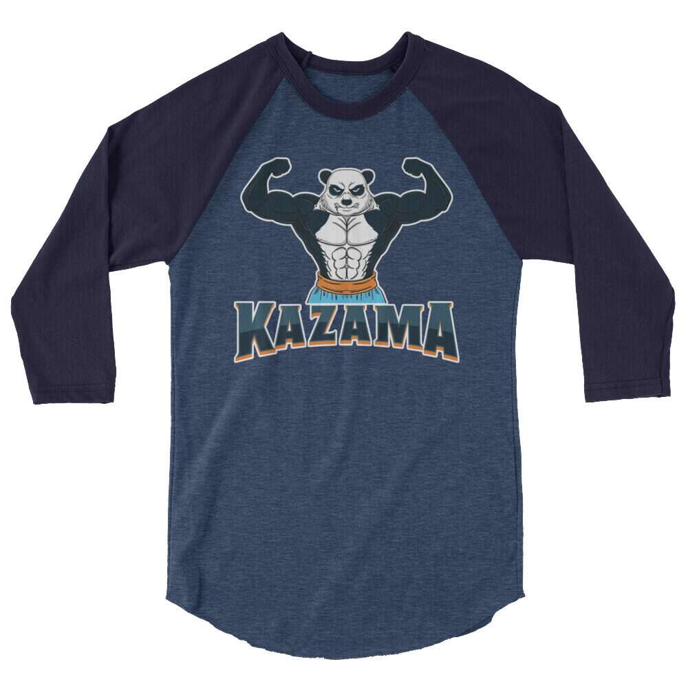Chris Kazama "Adorable Violence" 3/4 sleeve raglan shirt