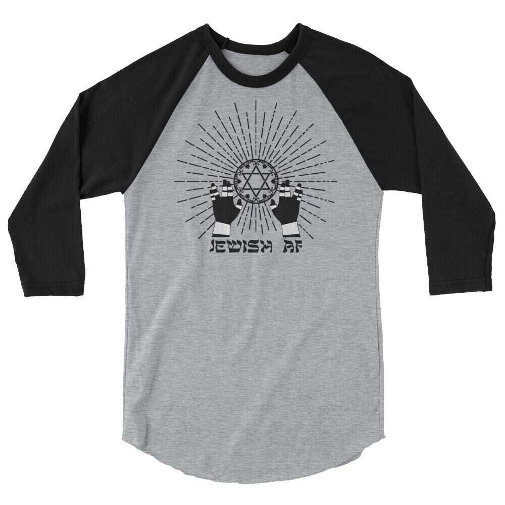 Justin Andrews "Heritage" 3/4 sleeve raglan shirt