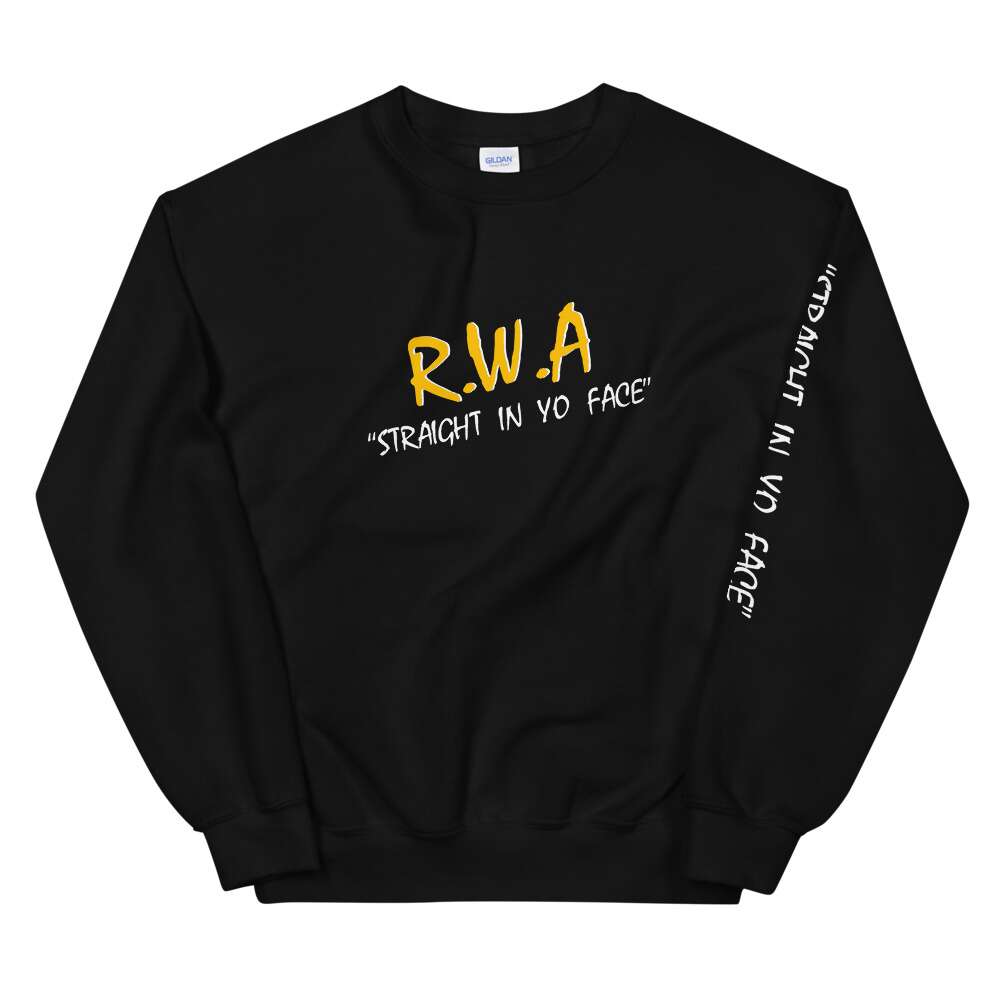 Serza “R.W.A (Revolution With Attitude) Gold” Unisex Sweatshirt