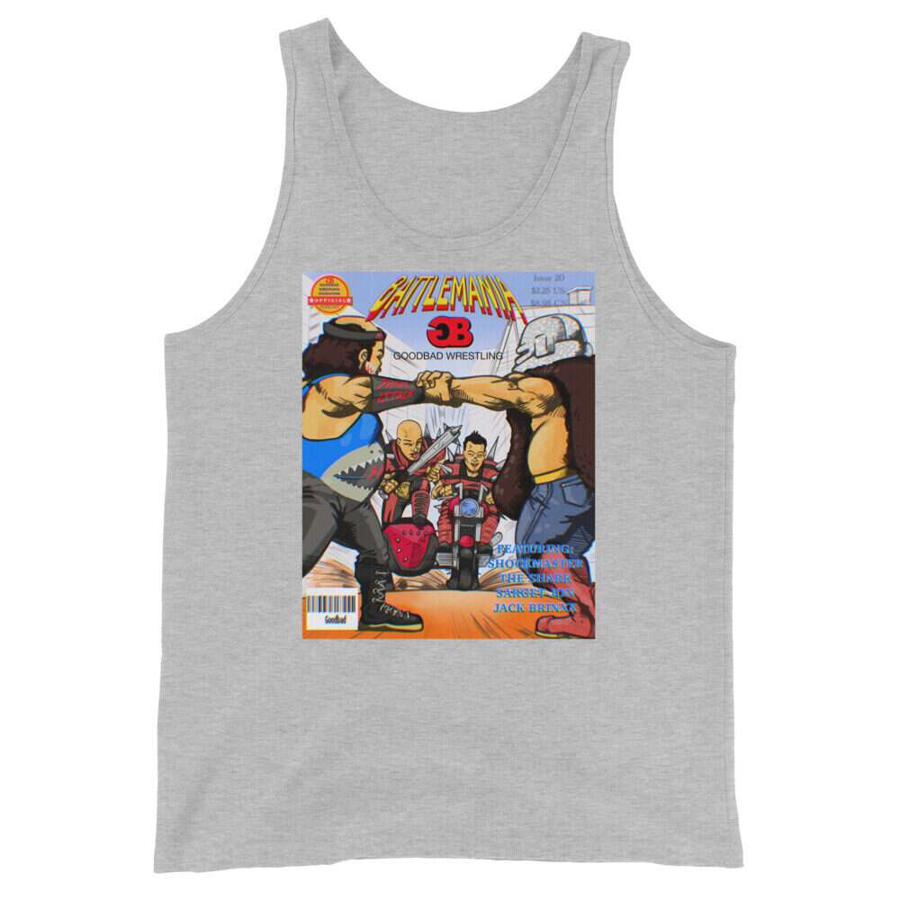 GoodBad Wrestling: No Holds Barred "BattleMania" Unisex Tank Top