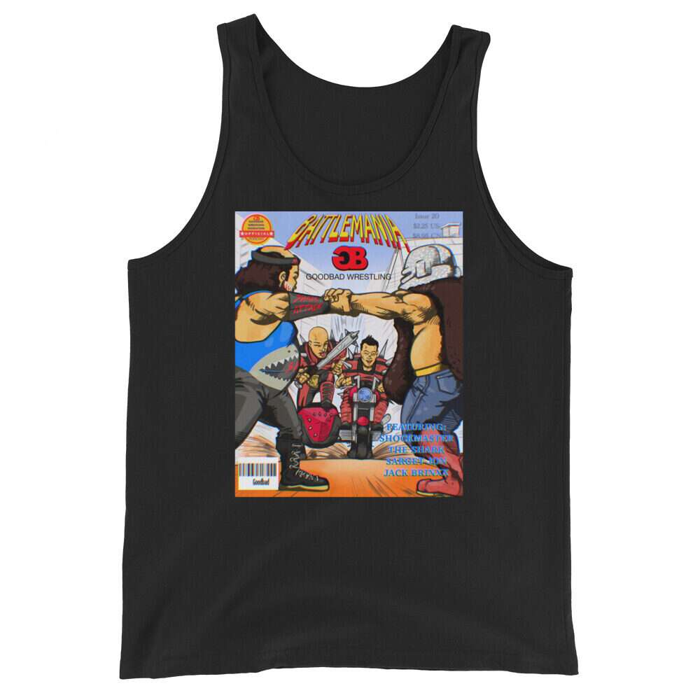 GoodBad Wrestling: No Holds Barred "BattleMania" Unisex Tank Top