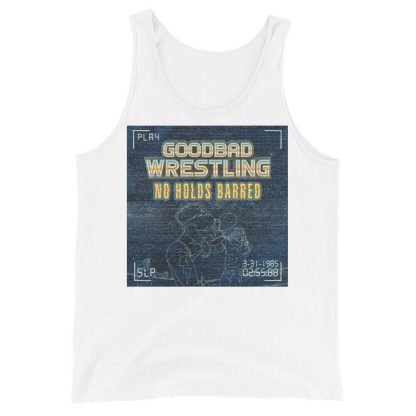 GoodBad Wrestling: No Holds Barred "Old School Logo" Unisex Tank Top