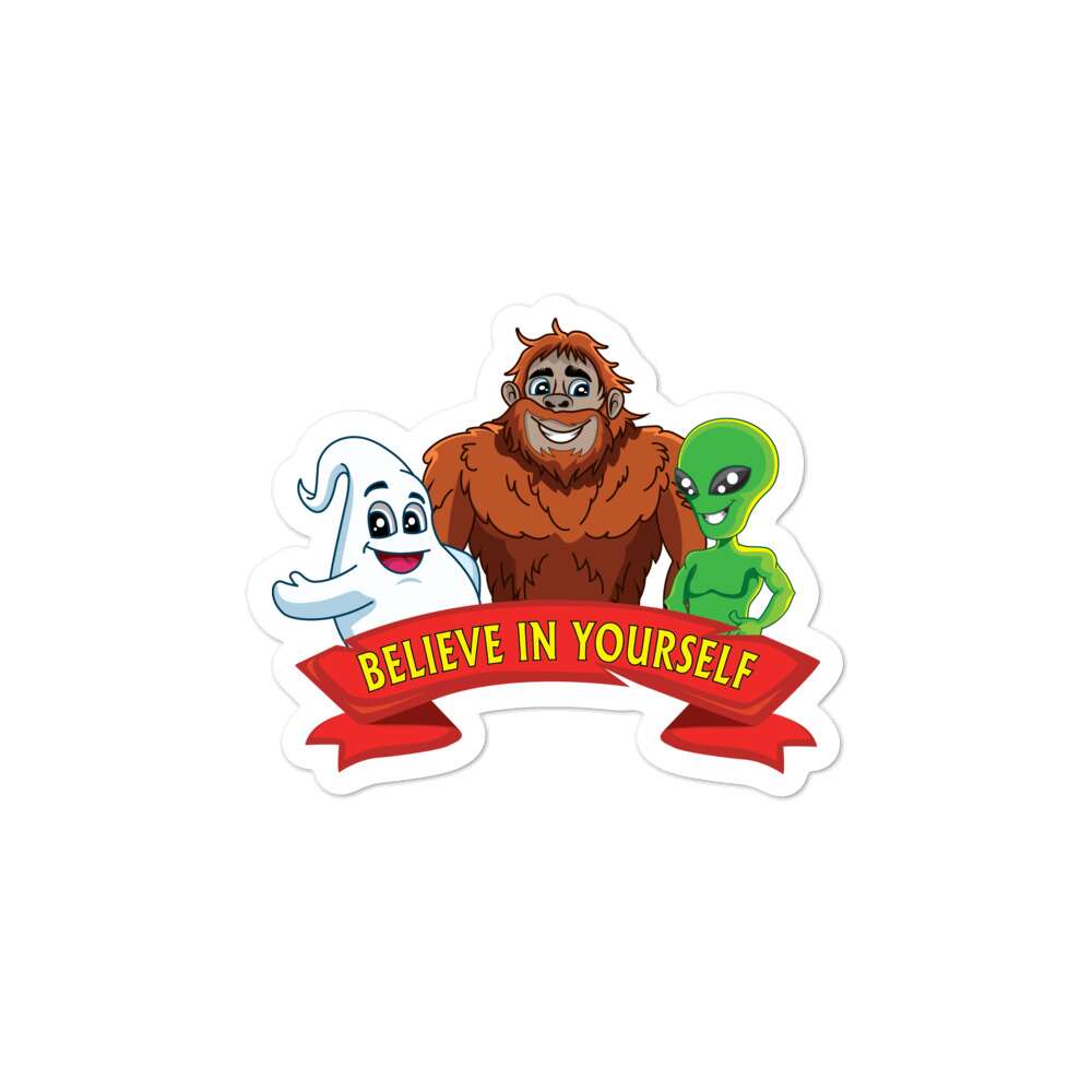 Eli Surge "BELIEVE IN YOURSELF" Bubble-free stickers