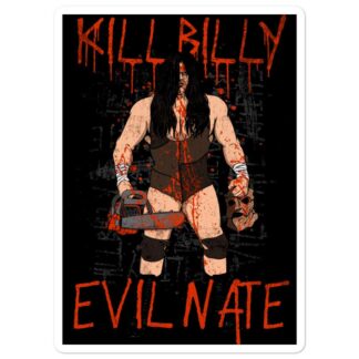 Evil Nate "Killbilly" Bubble-free stickers