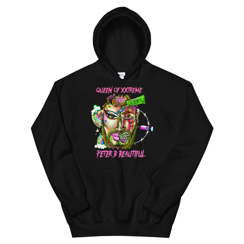 Peter B. Beautiful "Queen of XXXtreme" Unisex Hoodie