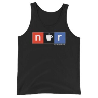 Nick Radford "N☕R" Unisex Tank Top