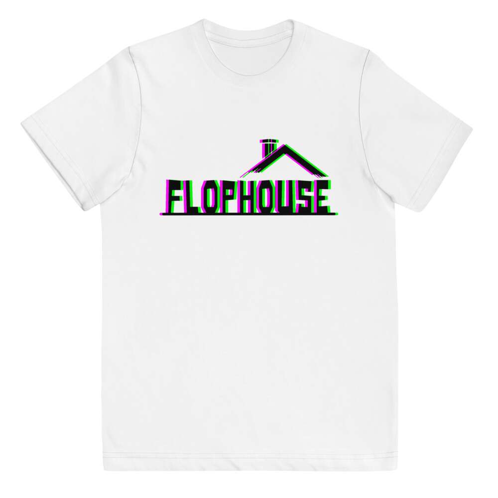 Flophouse Wrestling "Flophouse Vibrations" Youth Short Sleeve T-Shirt