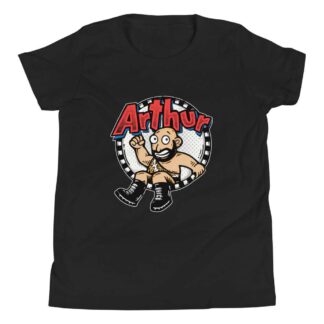 Arthur McArthur "Arthur Cartoon" Youth Short Sleeve T-Shirt