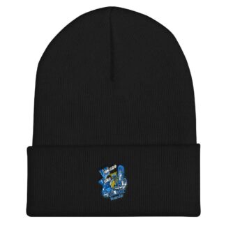 Evil Nate "The Buzz is Blue" Cuffed Beanie