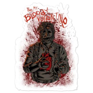 The Carver of Cutters Alley "Bloody Valentine" Bubble-free stickers