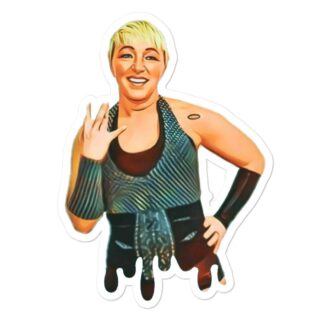 Randi West "W" Bubble-free stickers