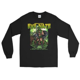 Evil Nate “It’s Unlucky to Take a Wrong Turn in Kentucky” Unisex Long Sleeve Shirt