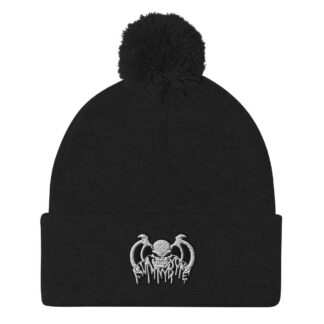 Funny Bone "Wings of Death" Cuffed Beanie