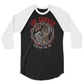 The Carver of Cutters Alley "Breath" 3/4 sleeve raglan shirt