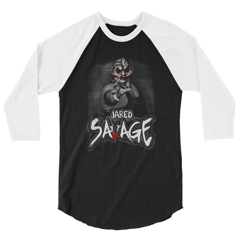 Jared Savage "Savage Wall" 3/4 sleeve raglan shirt