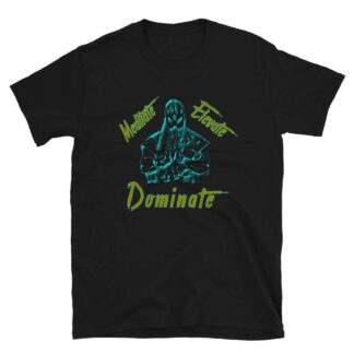 Zodiak "Meditate Elevate Dominate" Short-Sleeve Unisex T-Shirt