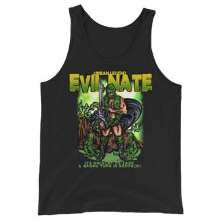 Evil Nate “It’s Unlucky to Take a Wrong Turn in Kentucky” Unisex Tank Top