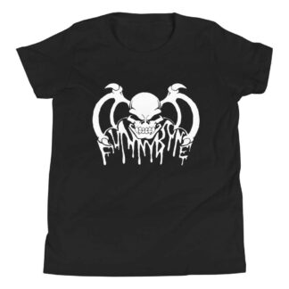 Funny Bone "Wings of Death" Youth Short Sleeve T-Shirt